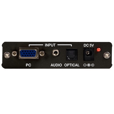 Convert and scale a VGA signal to work with an HDMI® enabled