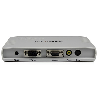 VGA PC to TV Video Converter with Remote | VGA Converters