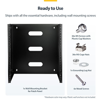 ラックマウントネットワーク機器対応ブラケット／ウォールマウント式