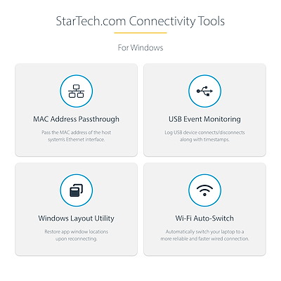 STARTECH.COM top DKT30CHVAUSP USB-C MULTIPORT ADAPTER 100W PD