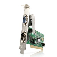 10 Pack of 2-Port PCI Serial Cards