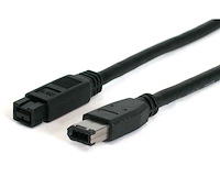 6 ft IEEE-1394 FireWire Cable 9-6 M/M