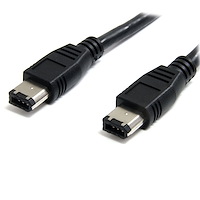 1 ft IEEE-1394 FireWire Cable 6-6 M/M