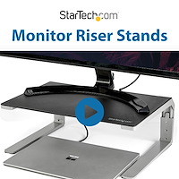 StarTech.com Rehausseur ecran PC a montage sur bureau - Surface