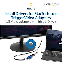 StarTech.com USB 3.0 to Dual HDMI Adapter, 1x 4K & 1x 1080p, External  Graphics Card, USB Type-A Dual Monitor Display - USB32HD2 - Monitor Cables  & Adapters 