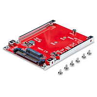 2.5インチ NVME SSD 3個セット！ M.2 - U.3変換アダプター／M.2 NVMe SSD対応／PCIe M.2ドライブ