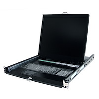 19' Rackmount LCD Console W/ KVM Module - KVM Consoles - Rackmount ...