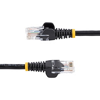 Snagless Cat5e Patch Cable (UTP) - Black