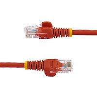 Snagless Cat5e Patch Cable (UTP) - Red