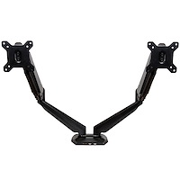 Desk-Mount Dual Monitor Arm - Full Motion - Articulating - For up to 32" (17.6lb/8kg) Displays
