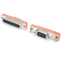 Slimline DB9 to DB25 Cable Adapter M/F