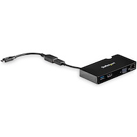 USB 3.0 Multiport Adapter + USB-C to USB-A Cable - HDMI & VGA - 1xA