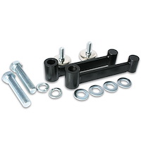 Replacement Front Stabilizer Leg & Foot Assembly for Cabinet Racks