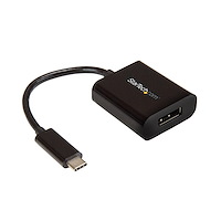 Adaptador USB C a DisplayPort - 4K 60Hz/8K 30Hz - Adaptador Dongle USB Tipo C a DP 1.4 HBR2 - Convertidor Compacto de Vídeo USB-C (DP Alt Mode) para Monitor - Compatible con Thunderbolt 3