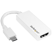 USB Type-C - HDMI変換ディスプレイアダプタ ホワイト 4K/60Hz対応