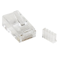Cat 6 RJ45 Modular Plug for Solid Wire