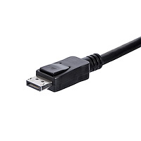 1 ft DisplayPort 1.2 Cable with Latches - DisplayPort Cables & Adapter