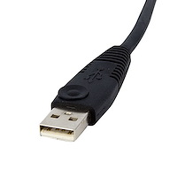 4-in-1 USB Dual Link DVI-D KVM Switch Cable w/ Audio & Microphone