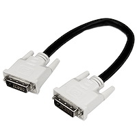 Cable de 0.3m DVI-D de Doble Enlace - Macho a Macho