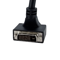 Upward-Angled Dual Link DVI-D Cable - M/M
