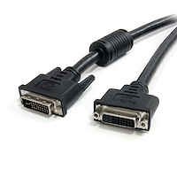 3m DVI-Iデュアルリンク対応延長ケーブル DVI-I メス （29ピン） - DVI-I オス （29ピン） 2560x1600 ブラック