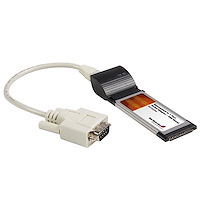 1-poort ExpressCard RS232 Seriële Adapterkaart met 16950 UART - USB