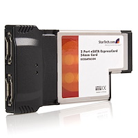 2 Port ExpressCard 54mm eSATA II Controller Adapter Card