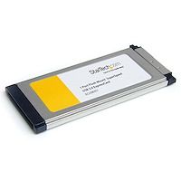 1-poorts verzonken gemonteerde ExpressCard SuperSpeed USB 3.0 kaartadapter met UASP-ondersteuning