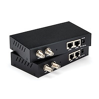 Gigabit Ethernet Netzwerk Extender Kit unmanaged über Koaxialkabel - 2.4km