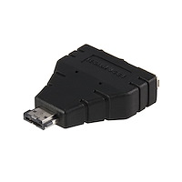 Power eSATA to eSATA and USB Adapter - M/F