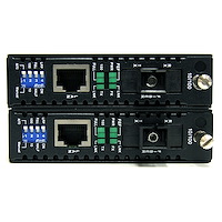 10/100 Mbps Ethernet Single Mode WDM Fiber Media Converter Kit (SC)