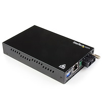Convertisseur Ethernet Gigabit sur fibre optique monomode SC - 1000 Mb/s - 40 km