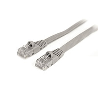 Flat Cat5e UTP Patch Cable (Gray)