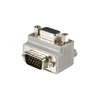 Rätvinklig VGA-till-VGA-kabeladapter Typ 1 - M/F