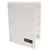 2,5" Antistatische Festplatten Aufbewahrungsbox / Schutzgehäuse - Weiß - 3er Pack