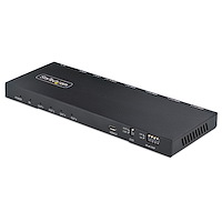 StarTech.com Repartiteur video HDMI 4k a 4 ports - Splitter HDMI 1 x 4 avec  boitier en aluminium - 4k @ 30Hz (ST124HD4K)