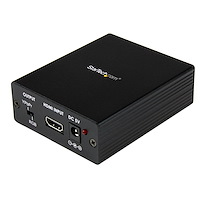 Adaptador Conversor  Audio y Vídeo HDMI a VGA HD15 o Vídeo Componente YPrPb - Convertidor 1080p