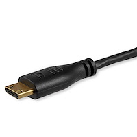 Slim High Speed HDMI® Cable with Ethernet - HDMI to HDMI Mini - M/M