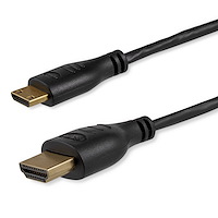 Startech .com 10ft/3m HDMI Cable, 4K High Speed HDMI Cable with Ethernet,  Ultra HD 4K 30Hz Video, HDMI 1.4 Cable, HDMI Monitor Cord, Black9.8ft