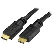 20ft HDMI Cable - 4K High Speed HDMI Cable with Ethernet - 4K 30Hz UHD HDMI Cord - 10.2 Gbps Bandwidth - HDMI 1.4 Video / Display Cable M/M 28AWG - HDCP 1.4 - Black