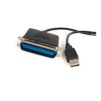 Câble Adaptateur de 1.80m USB vers 1 Port Parallèle pour Imprimante - Mâle Mâle