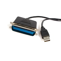 10 ft USB to Parallel Printer Adapter - M/M