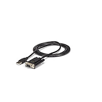 USB to Serial RS232 Adapter - DB9 Serial DCE Adapter Cable with FTDI - Null Modem - USB 1.1 / 2.0 - Bus-Powered