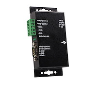 Adaptateur industriel USB vers série DB9 RS422 / RS485 à 1 port avec isolation