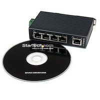Industrial Ethernet Switch - 5 port | DIN rail mounted | Unmanaged