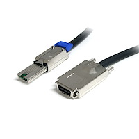 2m External Serial Attached SCSI SAS Cable - SFF-8470 to SFF-8088