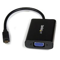Micro HDMI to VGA Adapter Converter with Audio for Smartphones / Ultrabooks / Tablets - 1920x1080