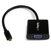Micro HDMI to VGA Adapter Converter for Smartphones / Ultrabook / Tablet - 1920x1080