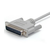 DB25 to DB9 Serial Modem Cable - M/F