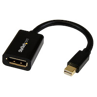 15 cm Mini DisplayPort till DisplayPort-videokabeladapter – M/F